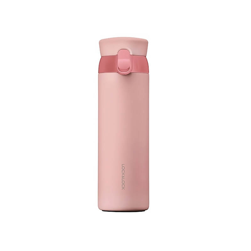 Bình Giữ Nhiệt LocknLock Wannabe One Touch 450ml - 4 màu (Đen, Hồng, Xám, Trắng) - LHC3240 image number null